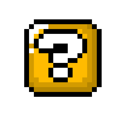 pixel art question mark