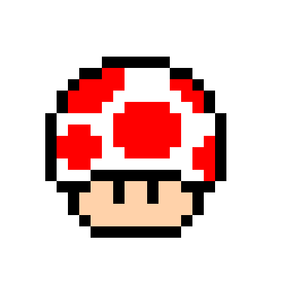 pixel art toad