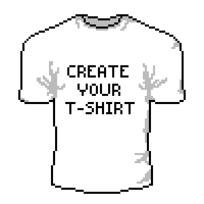 t shirt pixel art
