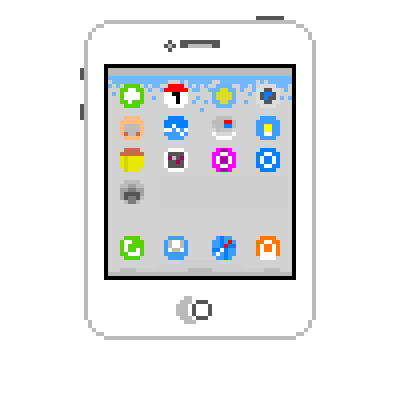 pixel art for iphone