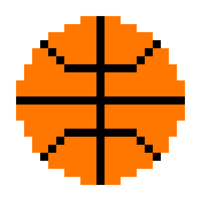 pixel art basket